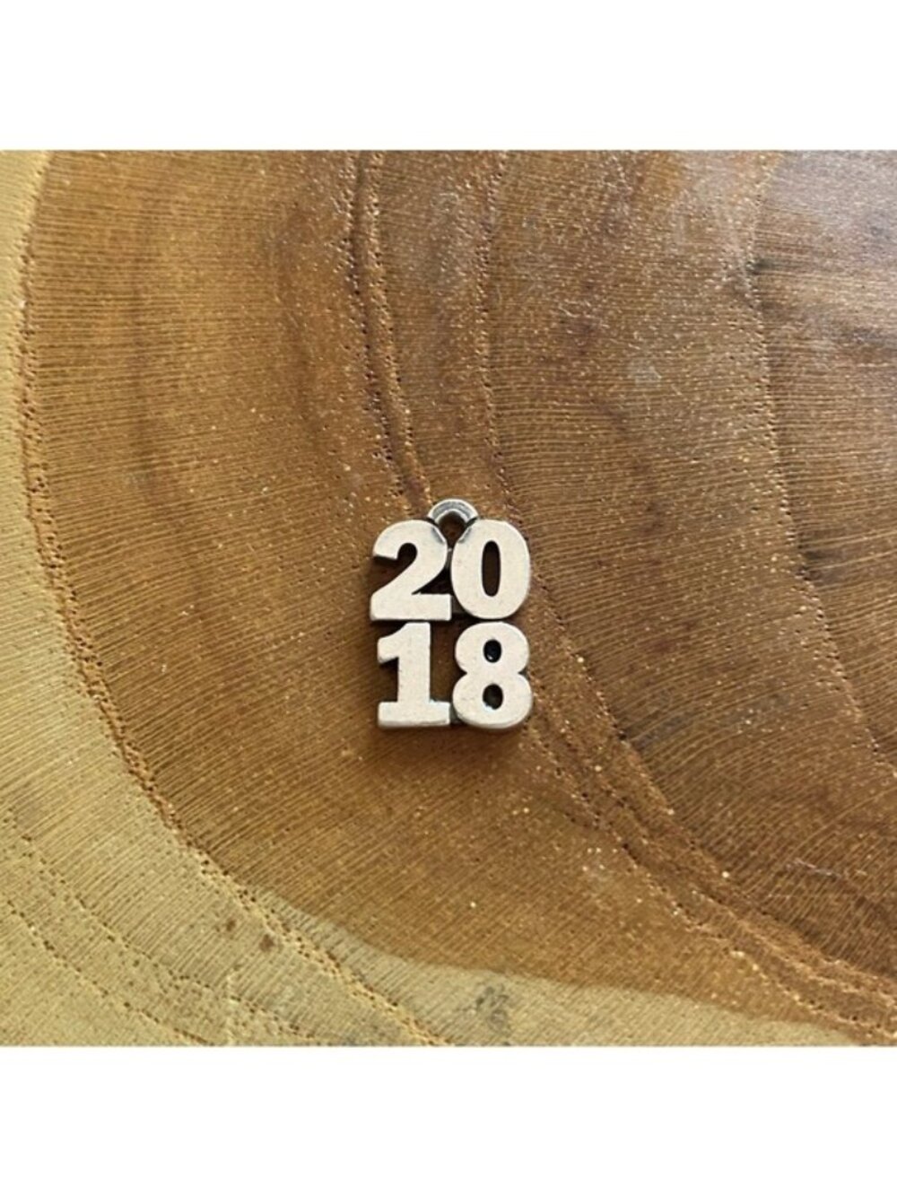RETIRED James Avery 2018 Stacked Charm, Sterling Silver